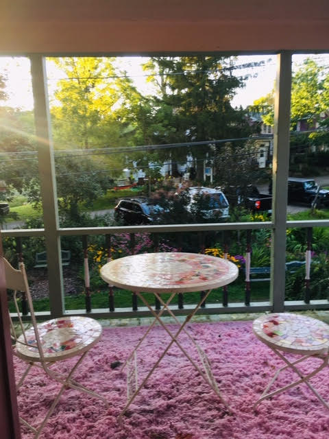 Private balcony for Immortal Beloved suite